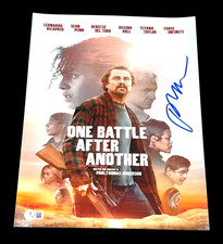 PAUL THOMAS ANDERSON SIGNED 11X14 POSTER PHOTO ONE BATTLE AFTER ANOTHER BECKETT