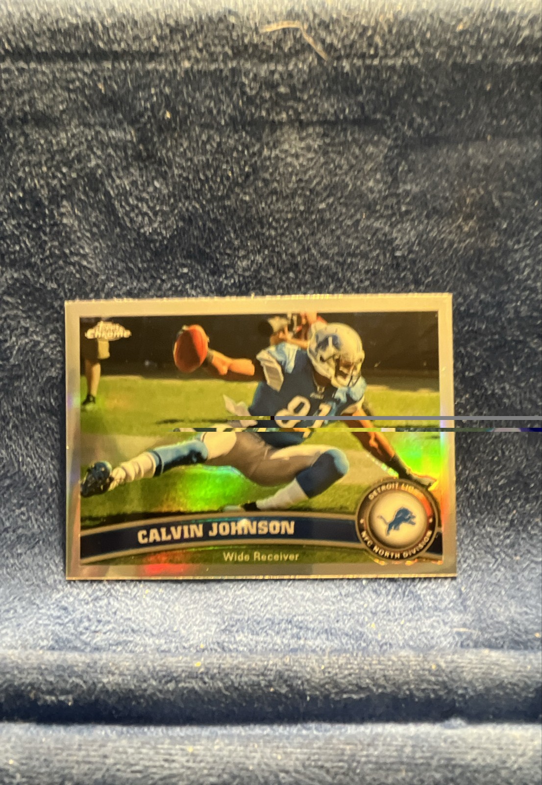 2011 Topps Chrome - Calvin Johnson #8 Refractor