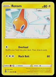 Rotom 053/195 Silver Tempest Common