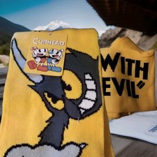 Cuphead The Devil Knit Scarf