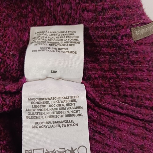 Columbia Sportswear AL2610 Women's V-Neck Red Cotton Blend Pullover Sweater Sz M - 第 16/16 張圖片