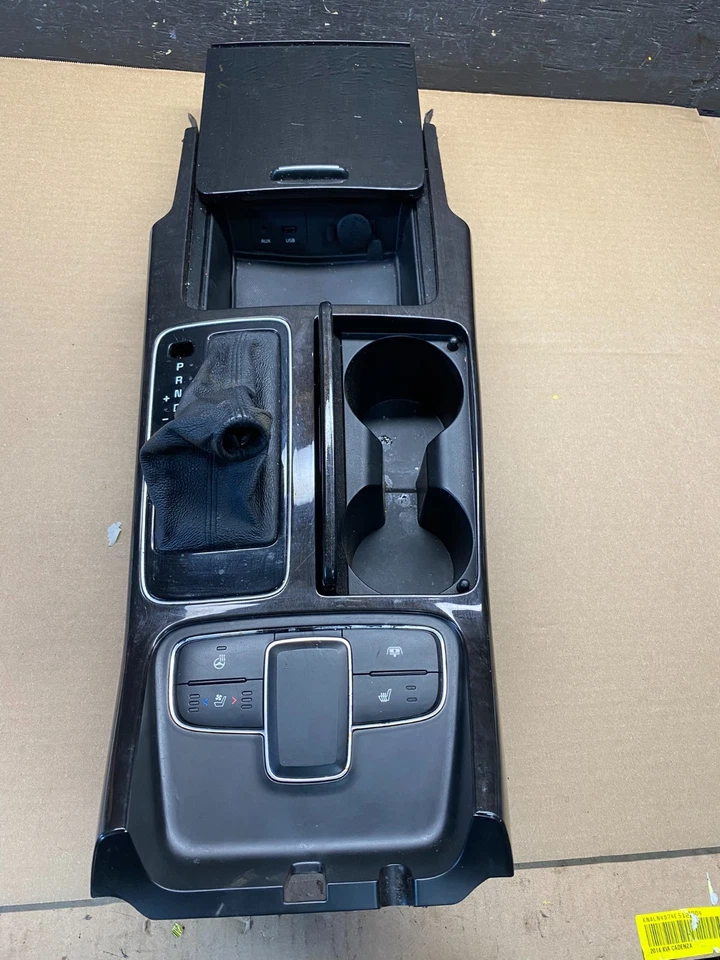 Kia Cadenza 2014 2015 consola central portavasos cambio asientos térmicos S2543 DG Foto 2 de 4