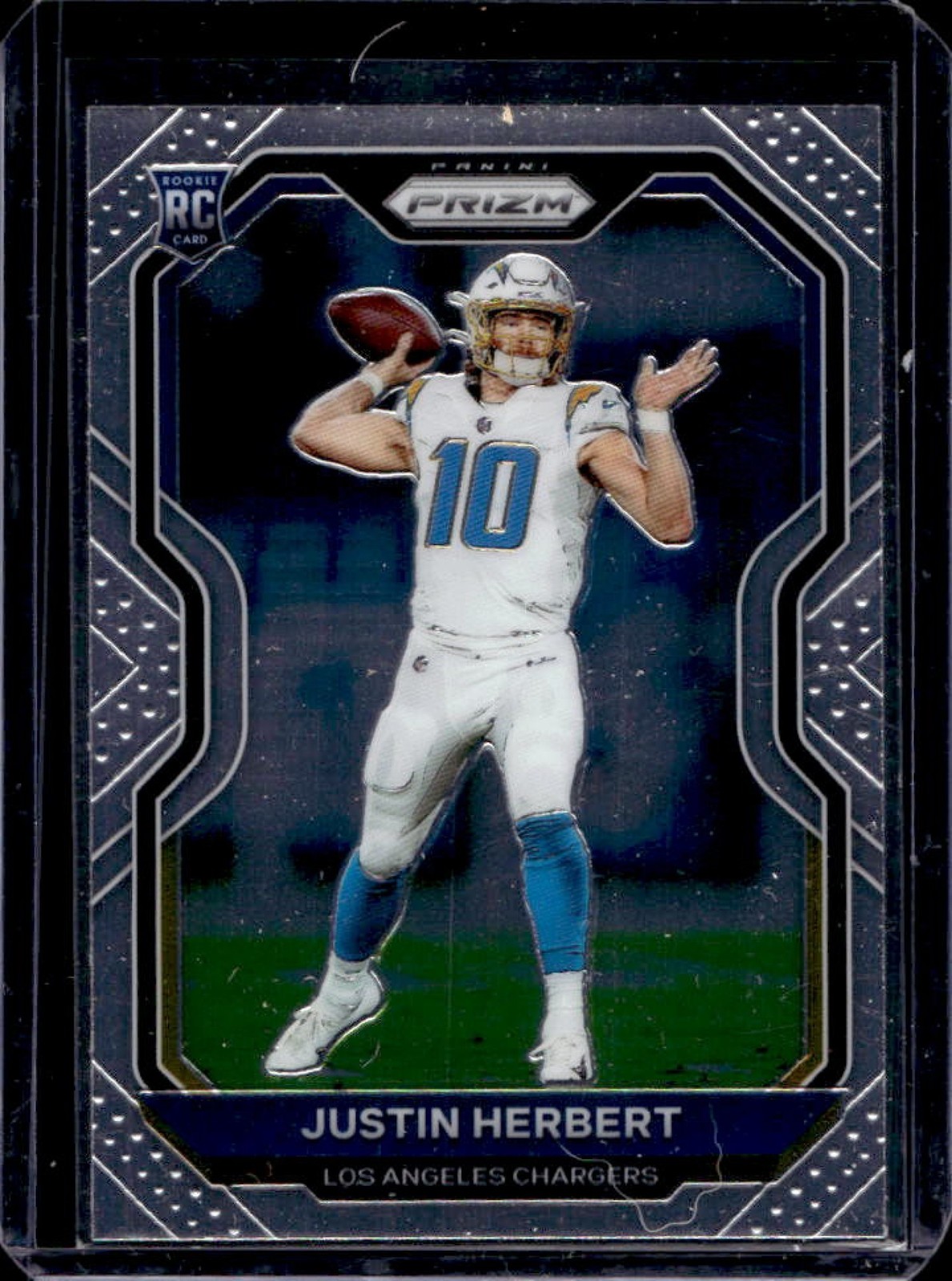 2020 Prizm Justin Herbert RC Rookie #325 Chargers