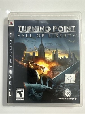 TURNING POINT: FALL OF LIBERTY (Sony PlayStation 3, PS3) Complete CIB - Tested