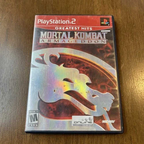 Mortal Kombat: Armageddon (Sony PlayStation 2, 2006) Tested/Works