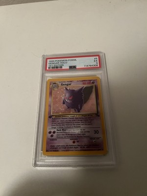Gengar 5/62 Fossil Holo for sale online | eBay