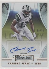 2016 Rookies & Stars Rookie Longevity Signatures 59/75 Charone Peake Auto 2fd