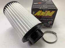 Aem 21-2029bf Dry Performance Cold Air Intake Air Filter 2-34 Inlet 9 Height