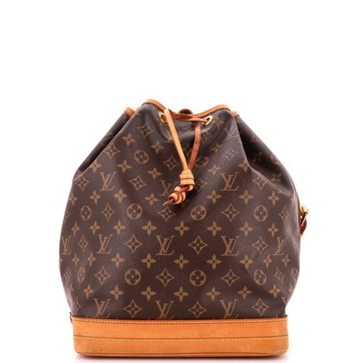 Louis Vuitton Noe Handbag Monogram Canvas Large