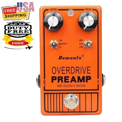 Demonfx YJM308 Multi Toggle Overdrive Preamp Guitar Effect Pedal