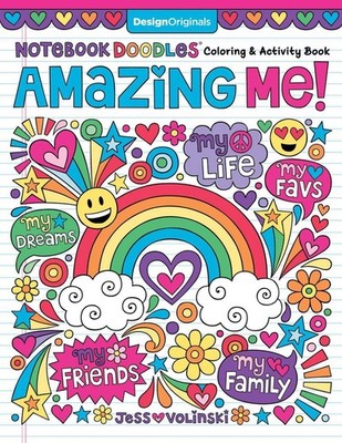 Notebook Doodles Amazing Me: Coloring and Activity Book by Jess Volinski (Englis
