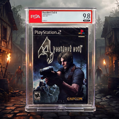 Resident Evil 4   PSA 9.8 A+   1st Print   PlayStation 2