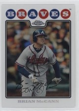 2008 Topps Chrome Refractor Brian McCann #78 0k5t