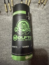 Wolf Top Darts Professional Set With Sharpener New Open Box