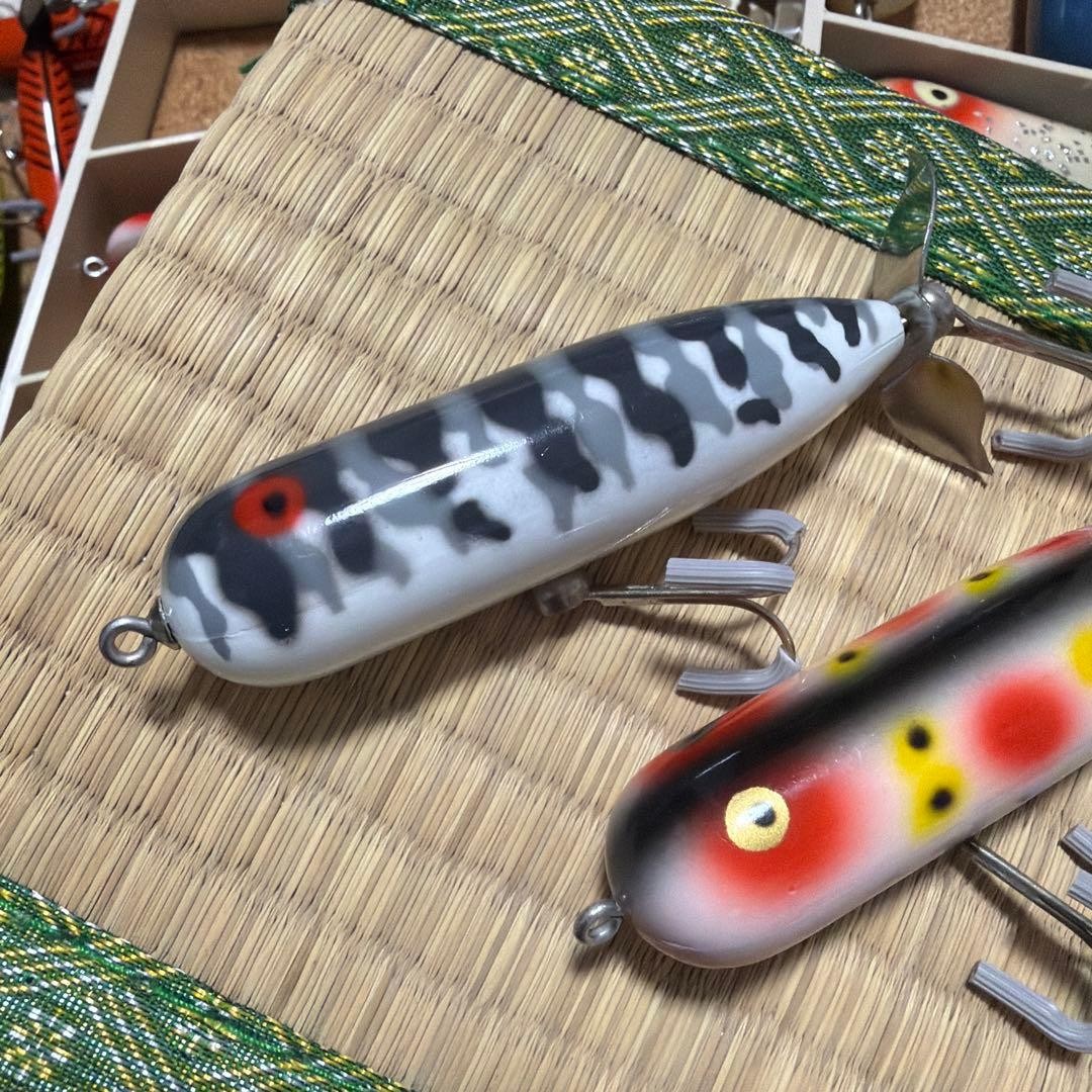 Old Heddon Magnum Torpedo Gray Shiner S Set of 2 - Image 3