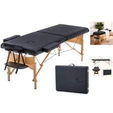 Luxury Portable Massage Table - 24-Inch Wide, Height Adjustable to 34 Inches