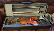 Stentor Messina 3/4 violin complete with case and 2 bows