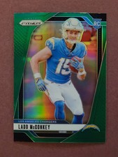 2024 Panini Prizm #365 LADD McCONKEY  RC Rookie Green Prizm - Chargers