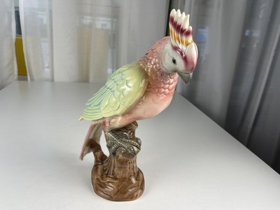 Goebel Figurine Porcelain Parrot 29cm 1. Choice - Excellent Condition
