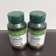 2- Acidophilus Probiotic by Nature's Bounty Dietary Supplement For Digestive