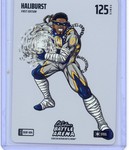 2026 Bo Jackson Battle Arena HALIBURST BLBF-604 Blizzard Battlefoil - Haliburton