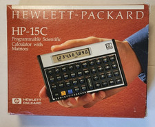 Hewlett Packard HP-15C Vintage Made in USA Programmable Scientific Calculator