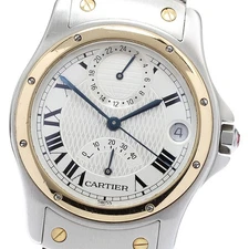 CARTIER Santos Rondo W20038R3 GMT 150th Anniversary Automatic Men's Watch_915186