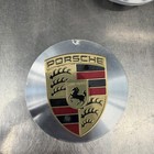 For Porsche Centre Caps 65mm Silver