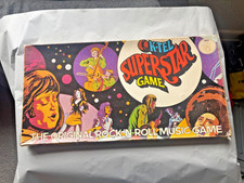 1973 K-Tel Superstar Game Vintage Board Game Rock 'N Roll Music Game
