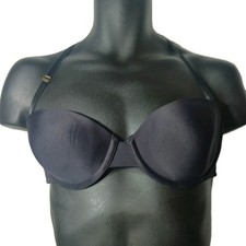 Victoria's Secret Vintage Black Strapless Underwire Bra Size 34C