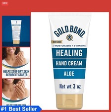 Hand Cream 3 oz Aloe Moisturizer Long Lasting Hydration Non Greasy