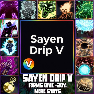SAYEN DRIP V 💎 ROBLOX 🐲 DRAGON SOUL 🐲 ZENKAI SOULS 🔮 LEGENDARY