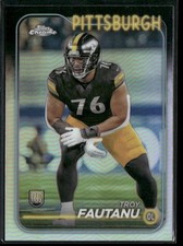 2024 Topps Chrome #295 Troy Fautanu Refractor