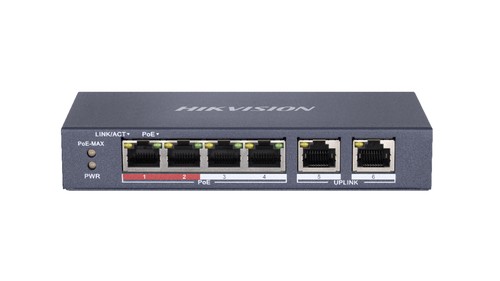 Hikvision 8 Port Gigabit PoE Switch Unmanaged | Setup Domotica Pro