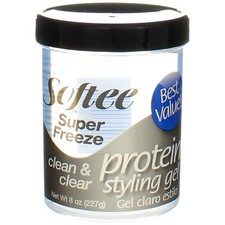 3 Pack Softee Super Freeze Protein Styling Gel, 8 oz