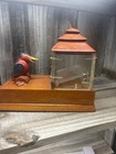 Handmade Wooden Bird Collectible Cigarette Dispenser