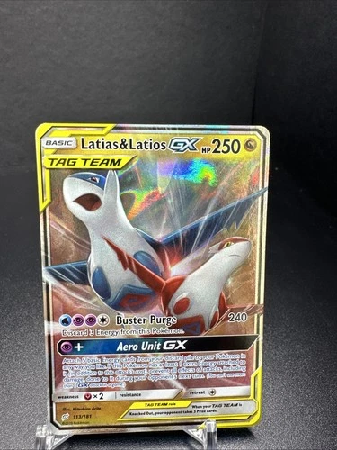 Latias & Latios GX 113/181 Sm-Team Up Holo