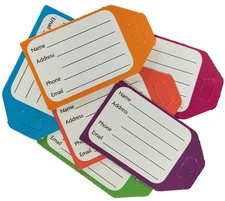 American Girl Doll Travel LUGGAGE TAGS lot of 6 Replacement Item NEW out of pack