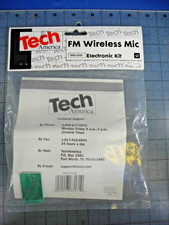 DIY Kit FM Wireless Mic electronic kit 88-108MHz New In Package Tech America 