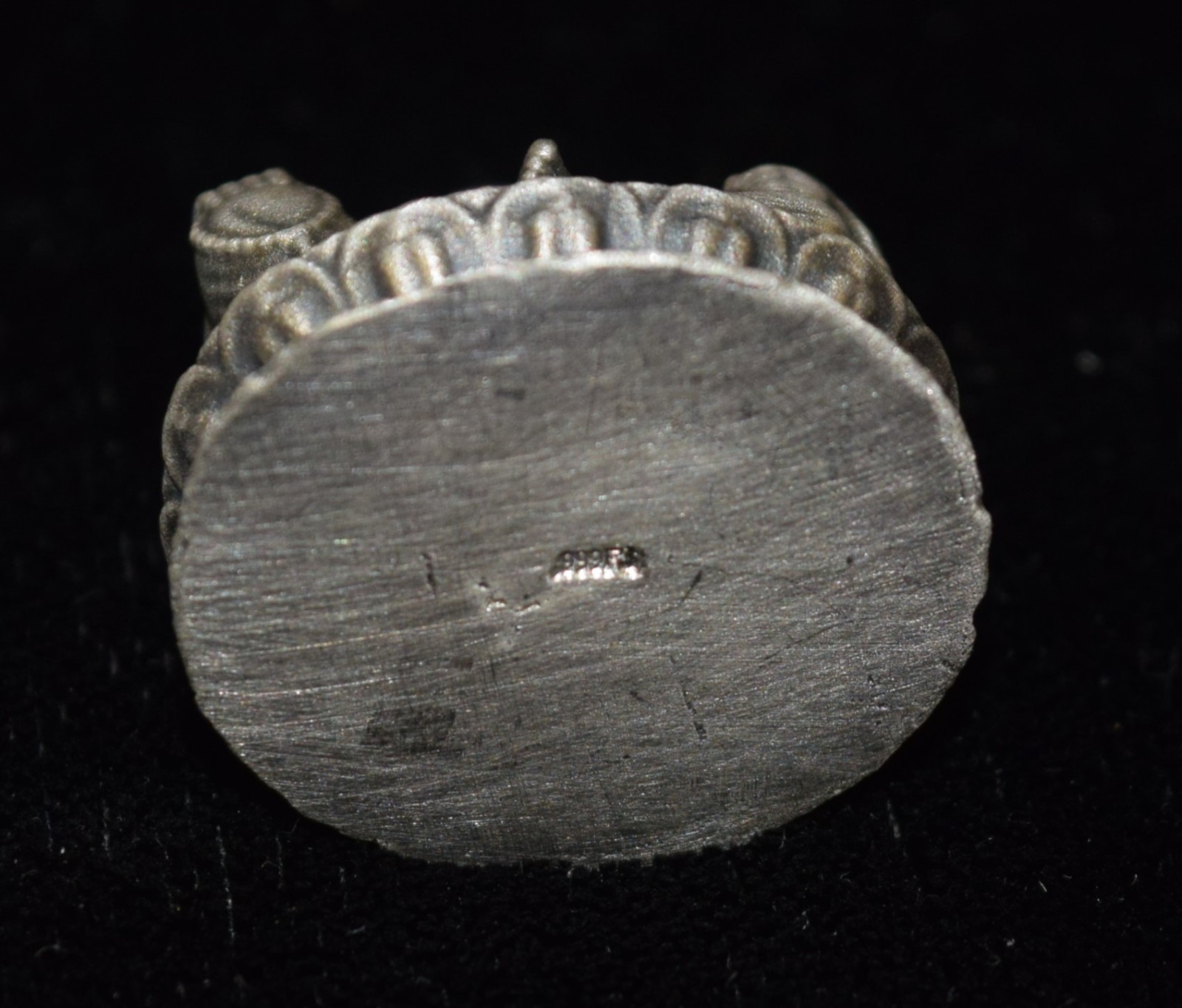 Hand Pour: Buddha Statue 1 Troy Oz .999 Pure Silver Figurine