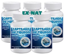 Shark Cartilage 750mg 300 Caps Cartilage Joint Support Natural Supplement