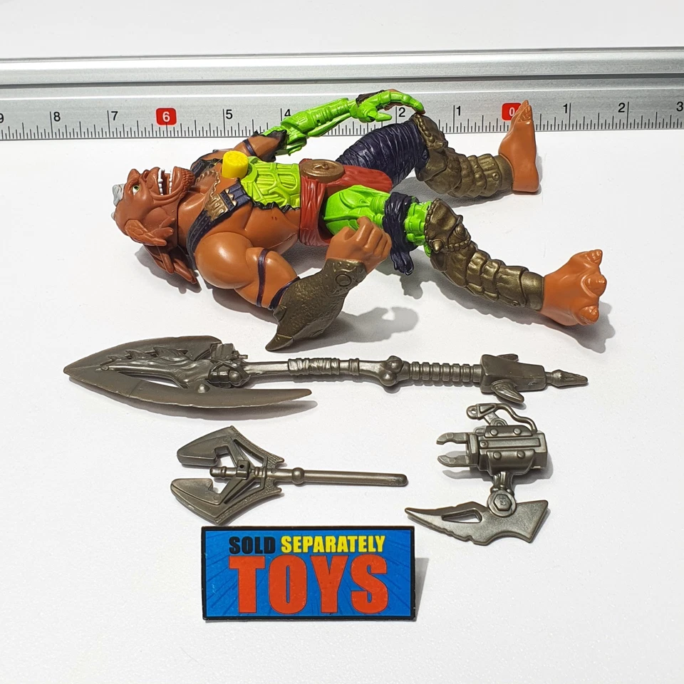 Винтажный маленький солдатики битвы повреждения лучник фигурка 100% полный оригинальный Kenner '98 - Изображение 2 из 4