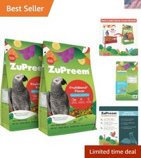 FruitBlend Flavor Pellets Bird Food for Parrots and Conures, 3.5 lb Pack of 2...