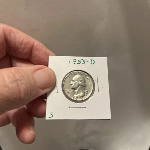 1955-D Silver Washington Quarter Dollar ----(S)