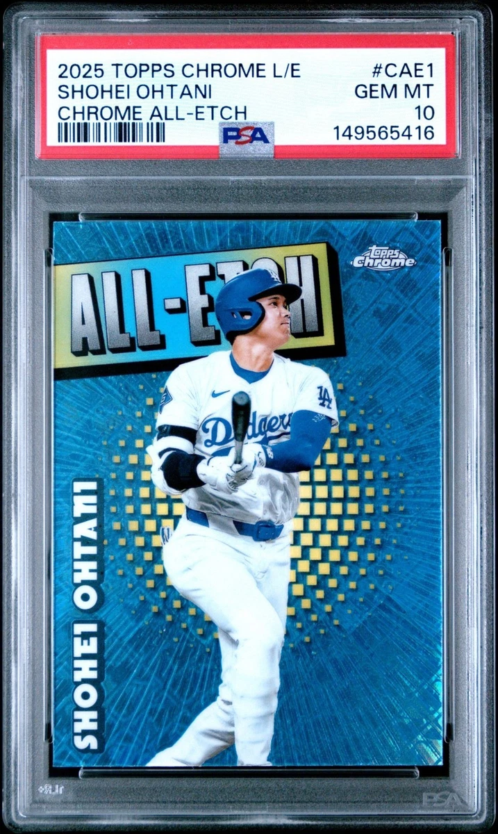 2025 Topps Chrome Logofractor Edition - Shohei Ohtani #CAE-1 for