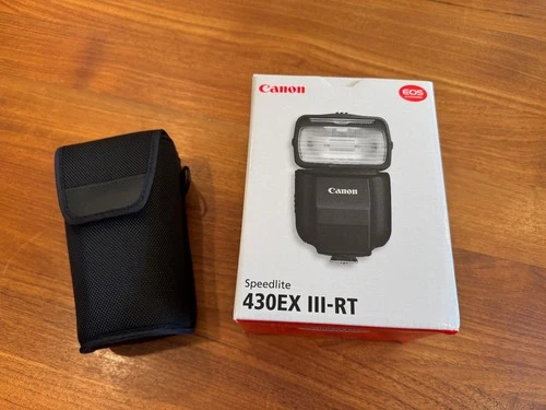 Canon Speedlite 430EX III-RT Camera Flash
