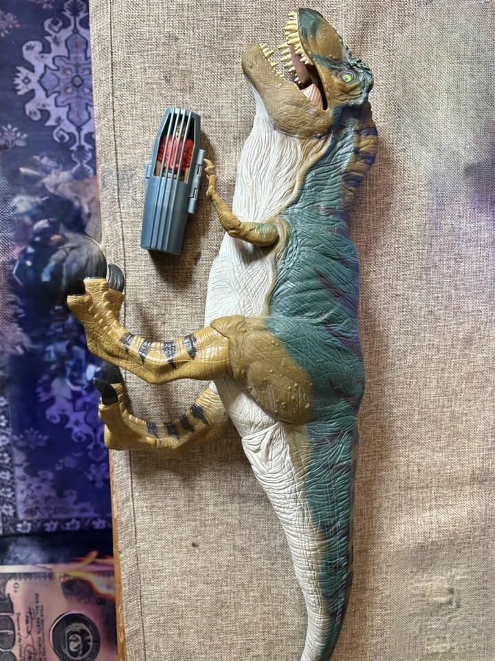 Jurassic Park Lost World Electronic Bull T-Rex Kenner 1996 ¡Completo! Foto 2 de 2
