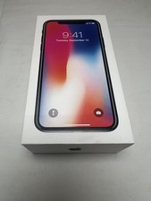 Apple iPhone X 256 GB BOX PACKAGING ONLY