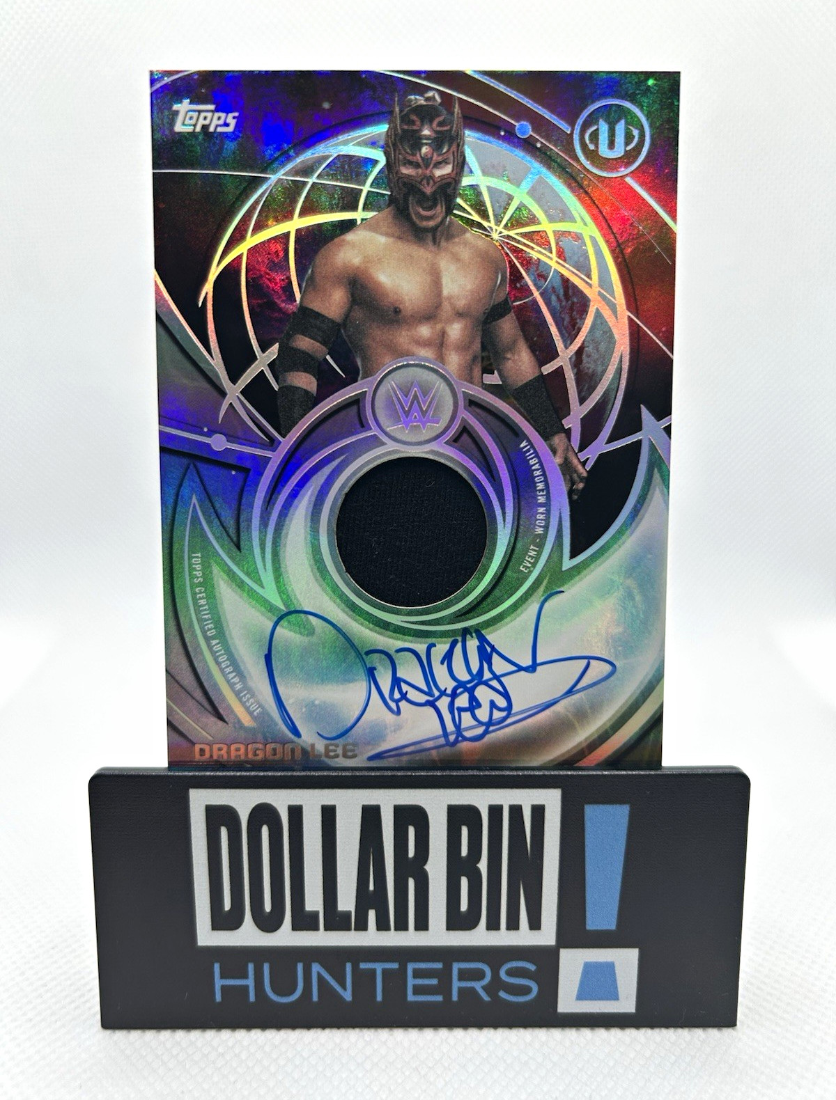 Topps 2026 Universe WWE Worldwide Relic Autographs Dragon Lee #WRA-DL Auto