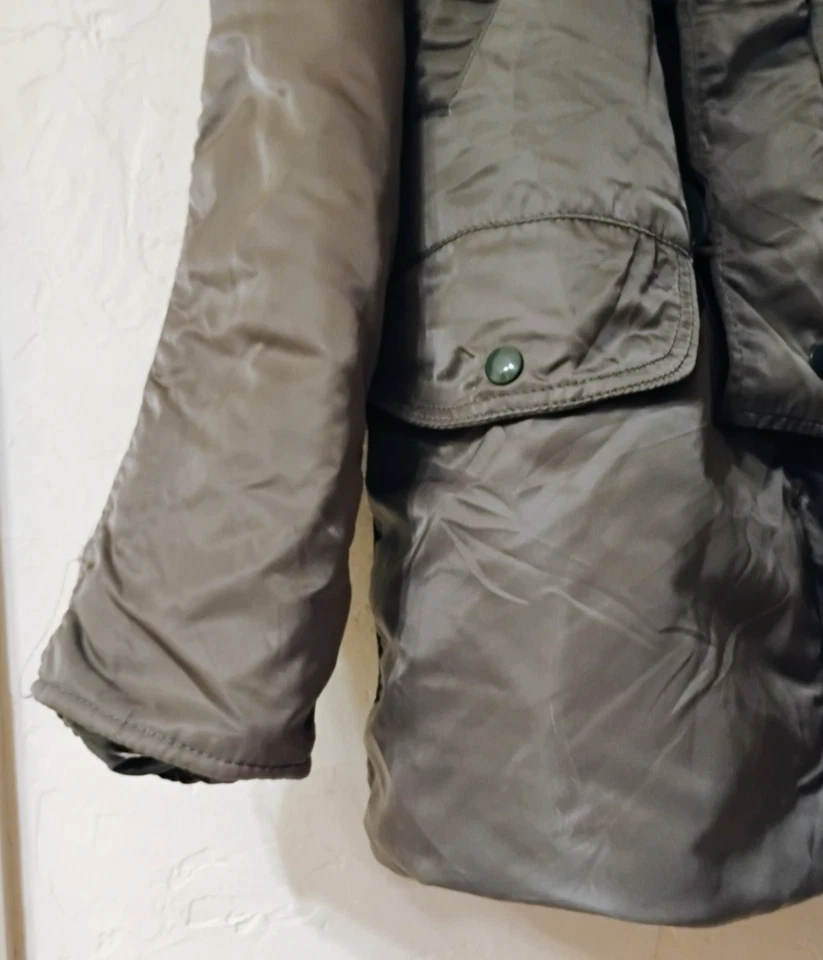 ALPHA N-2B Extreme cold winter parka MEDIUM military coat parka - Image 2 of 4